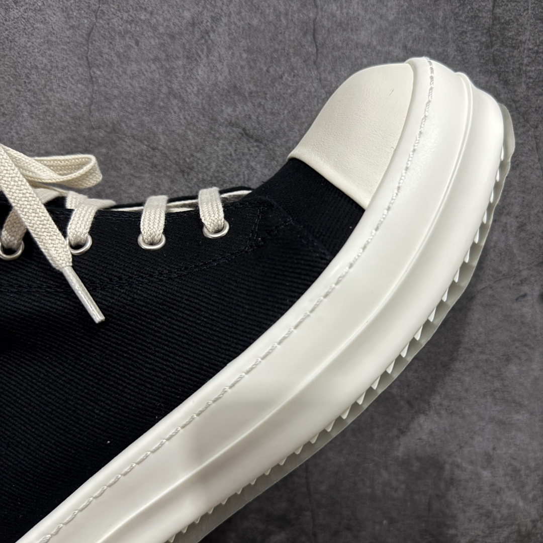 图片[6]-【莞产G版】薄底帆布黑色高帮大匡威 RO / Rick Owens DRKSHDW 瑞克·欧文斯【副线】 【款式】 大匡威/低帮/厚底/ 光泽金属尼龙布 低帮 西瓜头 【皮料】 东莞原厂进口全新2025年新材质““水洗牛仔黑色斜纹布” 【鞋带】 鞋带采用水染定织法工艺，高密度之下，透出光泽感！ 【鞋头】软糯，轻轻按压有牛皮细细的纹理质感！ 【鞋底】TPU大底奶香味！硬度、肤感一比一！鞋底logo钢印清晰正确！ 【鞋垫】独家私人开模压印！牛皮贴面，双层复合！ 【尺码】 ：36 37 38 39 40 41 42 43 44 45 46！-选品中心