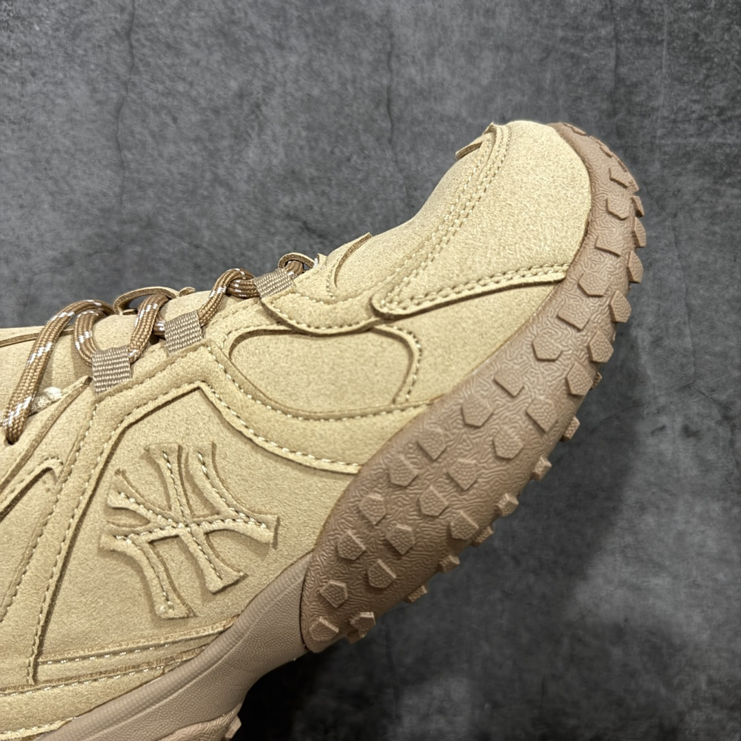 【纯原版】MLB 纽约洋基队 双鞋带 轻量运动百搭 豆豆薄底鞋 防滑轻便 低帮 板鞋 男女同款 MLB官