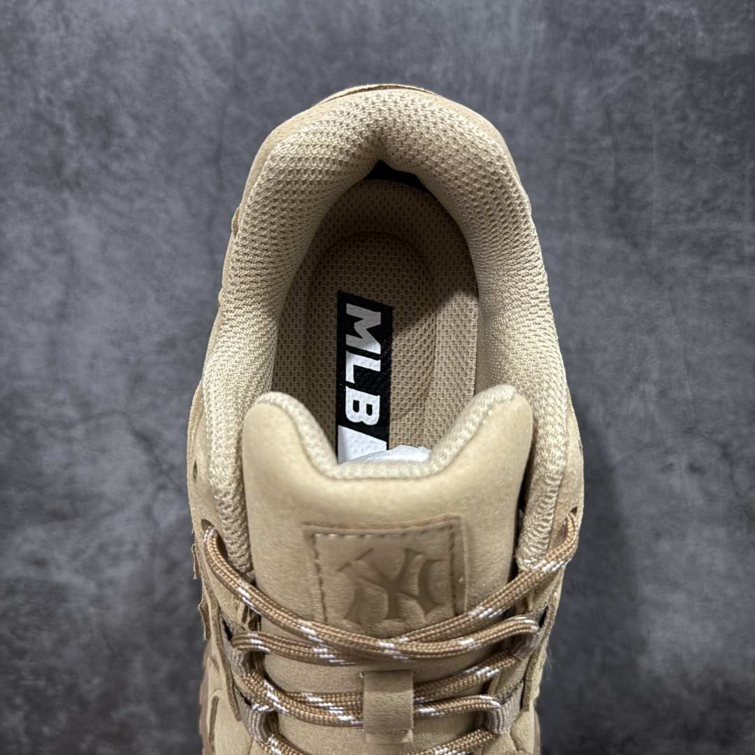 【纯原版】MLB 纽约洋基队 双鞋带 轻量运动百搭 豆豆薄底鞋 防滑轻便 低帮 板鞋 男女同款 MLB官