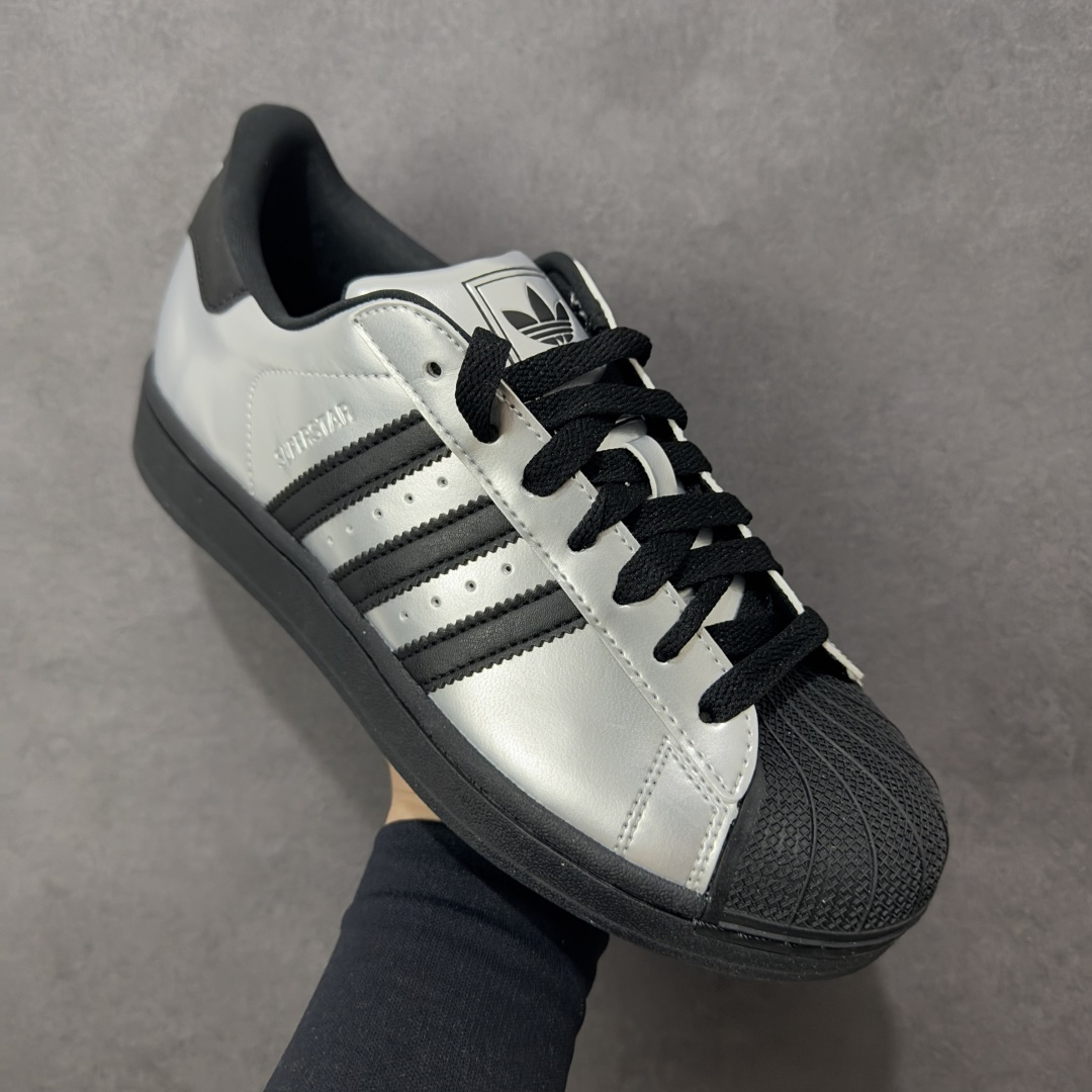 图片[3]-【GX版本】Adidas Originals Superstar II全新配色 贝壳头休闲板鞋 独家控货 平台正单 全鞋百分百原材料 全鞋电脑针车 Logo针车间距针数原版一致 皮料切割冲裁零瑕疵 原鞋一致含胶量大底 原盒中文内外标 大几率过验 不对比市面只对比原鞋 只服务最高端市场 货号：KI9988 尺码：36-45-选品中心