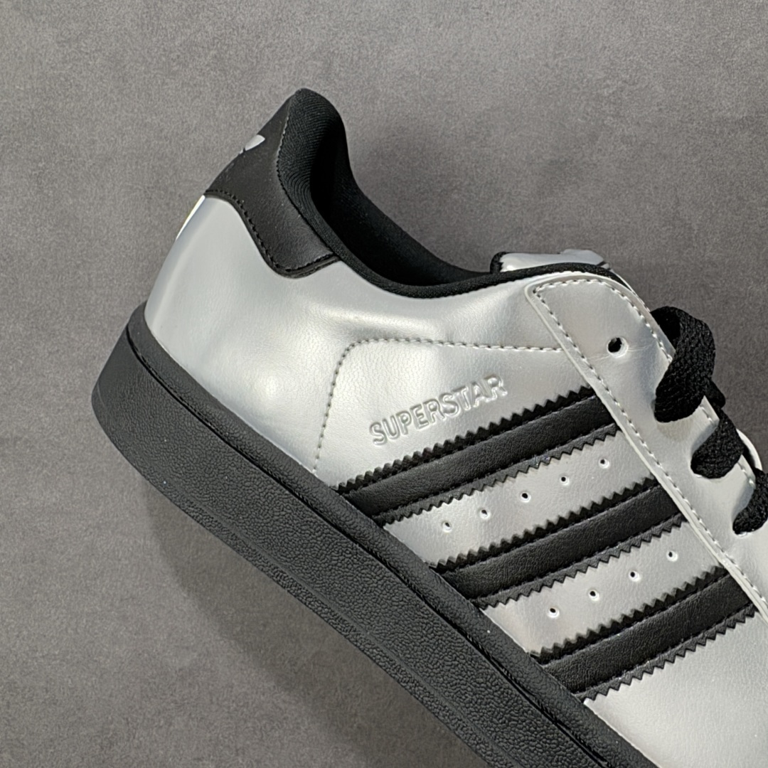 图片[6]-【GX版本】Adidas Originals Superstar II全新配色 贝壳头休闲板鞋 独家控货 平台正单 全鞋百分百原材料 全鞋电脑针车 Logo针车间距针数原版一致 皮料切割冲裁零瑕疵 原鞋一致含胶量大底 原盒中文内外标 大几率过验 不对比市面只对比原鞋 只服务最高端市场 货号：KI9988 尺码：36-45-选品中心