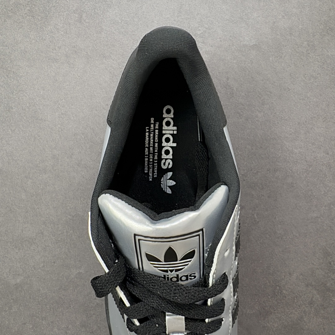 图片[7]-【GX版本】Adidas Originals Superstar II全新配色 贝壳头休闲板鞋 独家控货 平台正单 全鞋百分百原材料 全鞋电脑针车 Logo针车间距针数原版一致 皮料切割冲裁零瑕疵 原鞋一致含胶量大底 原盒中文内外标 大几率过验 不对比市面只对比原鞋 只服务最高端市场 货号：KI9988 尺码：36-45-选品中心