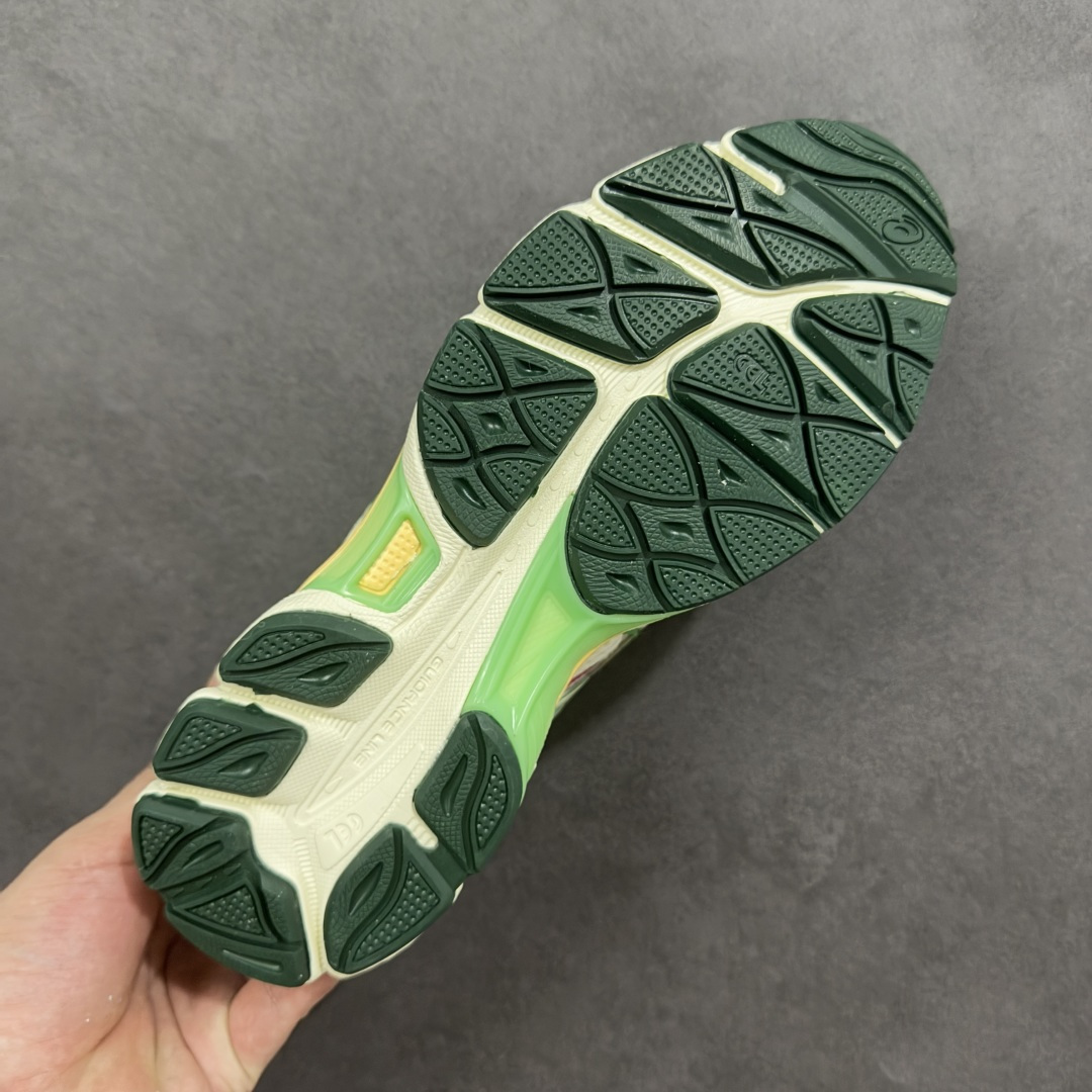 图片[9]-【公司级】Asics Gel-Cumulus 16 白绿粉 亚瑟士复古时尚缓震运动跑步鞋 鞋面采用无缝线工程网眼设计，全面升级的FF BLAST™ PLUS泡棉，更轻、更弹、更耐久。相比前代更轻盈鞋底采用了轻质发泡材料,并在后跟和前掌处采用了亚瑟士核心科技GEL缓震胶,赋予鞋款强大的缓冲性能,提供了更柔软舒适的穿着体验。AHAR® PLUS超耐磨橡胶大底，延长跑鞋使用寿命。 货号：1203A763-100 尺码：36 37 37.5 38 39 39.5 40 40.5 41.5 42 42.5 43.5 44 45 编码：AMB260270-选品中心