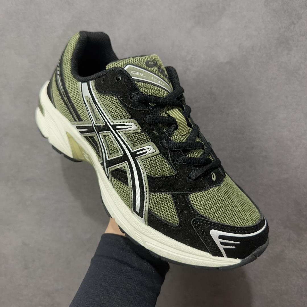 图片[3]-【公司级】ASICS 亚瑟士 新款情侣健步减震复古鞋GEL-1130 男女时尚透气运动潮流耐磨休闲鞋 。选用网眼与皮革相接，复古而富有层次感。网布搭配金属感线条，虎爪 Logo 加入配色点缀，加深复古时尚美感。Ortholite 鞋垫+搭载着 GEL 缓震胶的鞋底，同时辅以耐磨大底提供良好抓地力。复古美学入门代表作，重现2000年代后期的复古美学。 类型：男女鞋 货号：1203A610-300 尺码：36-45含半码-选品中心