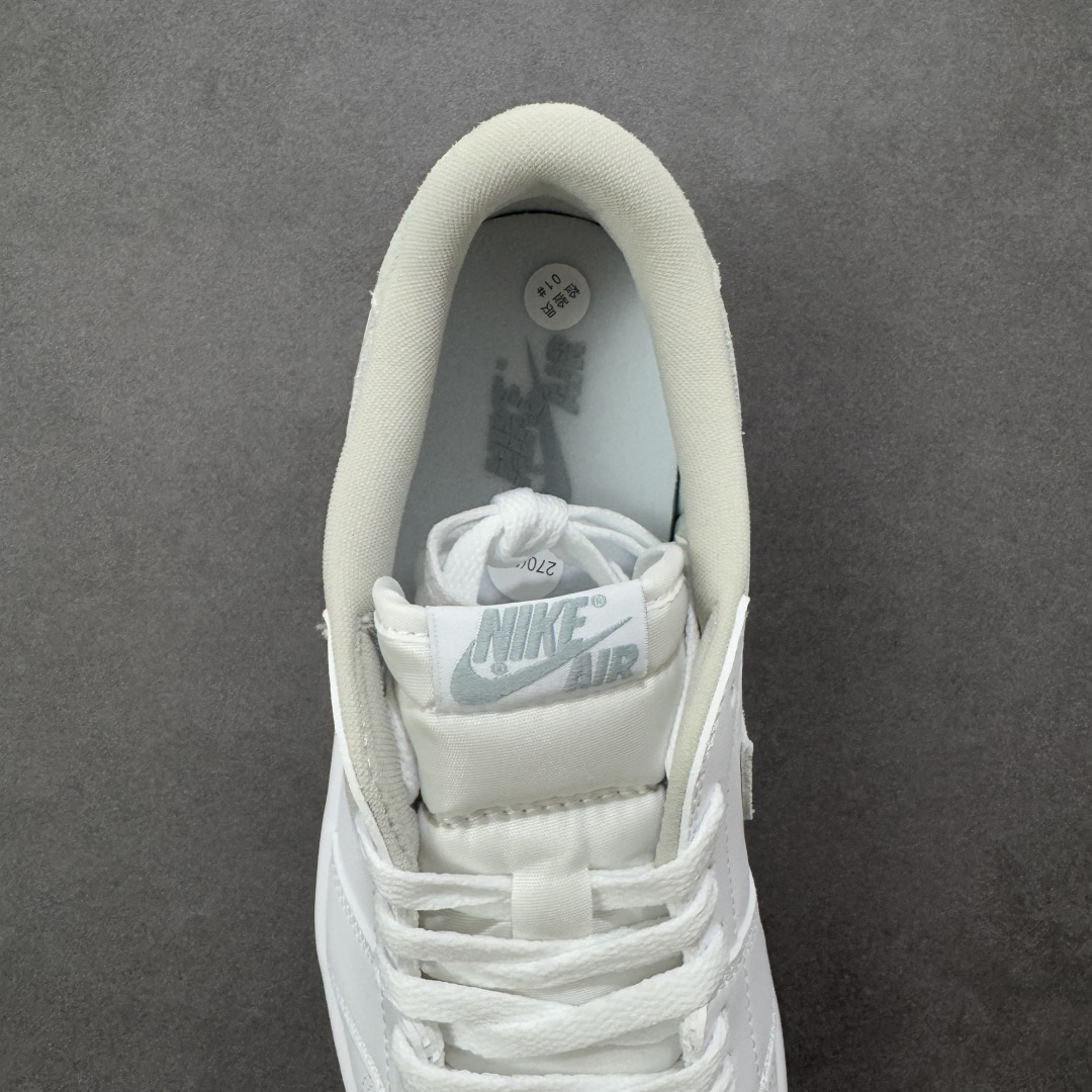 图片[7]-【H11版本】耐克Nike Air Jordan 1 AJ1经典复古经典低帮百搭文化篮球鞋 白灰 CZ0775-100 公司级真标半码制#原档案原数据开发版型#采用荔枝纹头层皮革鞋面材质#原厂立体填充鞋舌海绵#中底注胶孔及缜密中底拉帮工艺#原数据开发模具大底 尺码：35.5 36 36.5 37.5 38 38.5 39 40 40.5 41 42 42.5 43 44 44.5 45 46 47.5 编码：H11B270280-选品中心