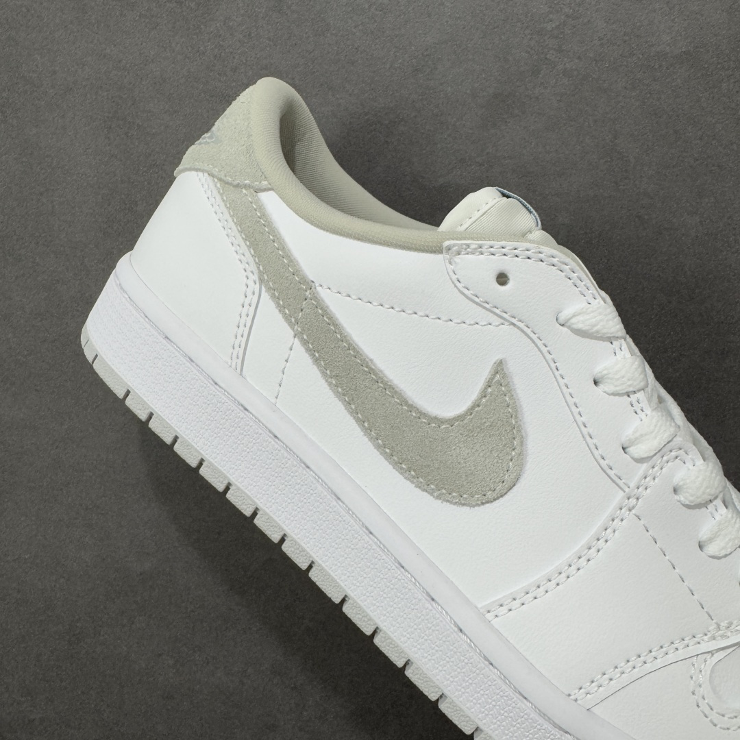 图片[6]-【H11版本】耐克Nike Air Jordan 1 AJ1经典复古经典低帮百搭文化篮球鞋 白灰 CZ0775-100 公司级真标半码制#原档案原数据开发版型#采用荔枝纹头层皮革鞋面材质#原厂立体填充鞋舌海绵#中底注胶孔及缜密中底拉帮工艺#原数据开发模具大底 尺码：35.5 36 36.5 37.5 38 38.5 39 40 40.5 41 42 42.5 43 44 44.5 45 46 47.5 编码：H11B270280-选品中心