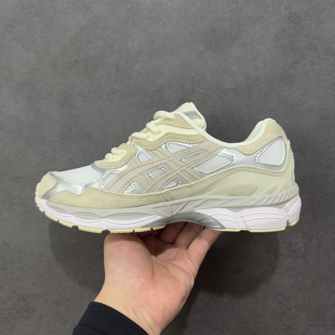 图片[2]-【公司级】ASICS GEL-NYC 亚瑟士 生活休闲鞋 透气网眼鞋面 配合部分合成革材质 采用全新AHAR+橡胶材质 更加耐磨 货号： 1201A789-105 尺码：36 37 37.5 38 39 39.5 40.5 41.5 42 42.5 43.5 44 45 46 编码：FSB220230-选品中心