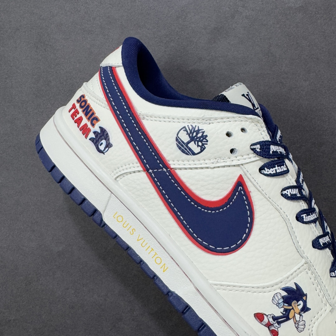 图片[6]-【定制版】Nike SB Dunk Low“LV 索尼克 三方联名——奶白绛蓝” 高端定制 低帮休闲板鞋 定制鞋盒 大厂纯原品质出货 超高清洁度 皮料切割干净无任何毛边 细节完美 货号：NH0601-479 尺码： 36 36.5 37.5 38 38.5 39 40 40.5 41 42 42.5 43 44 44.5 45-选品中心