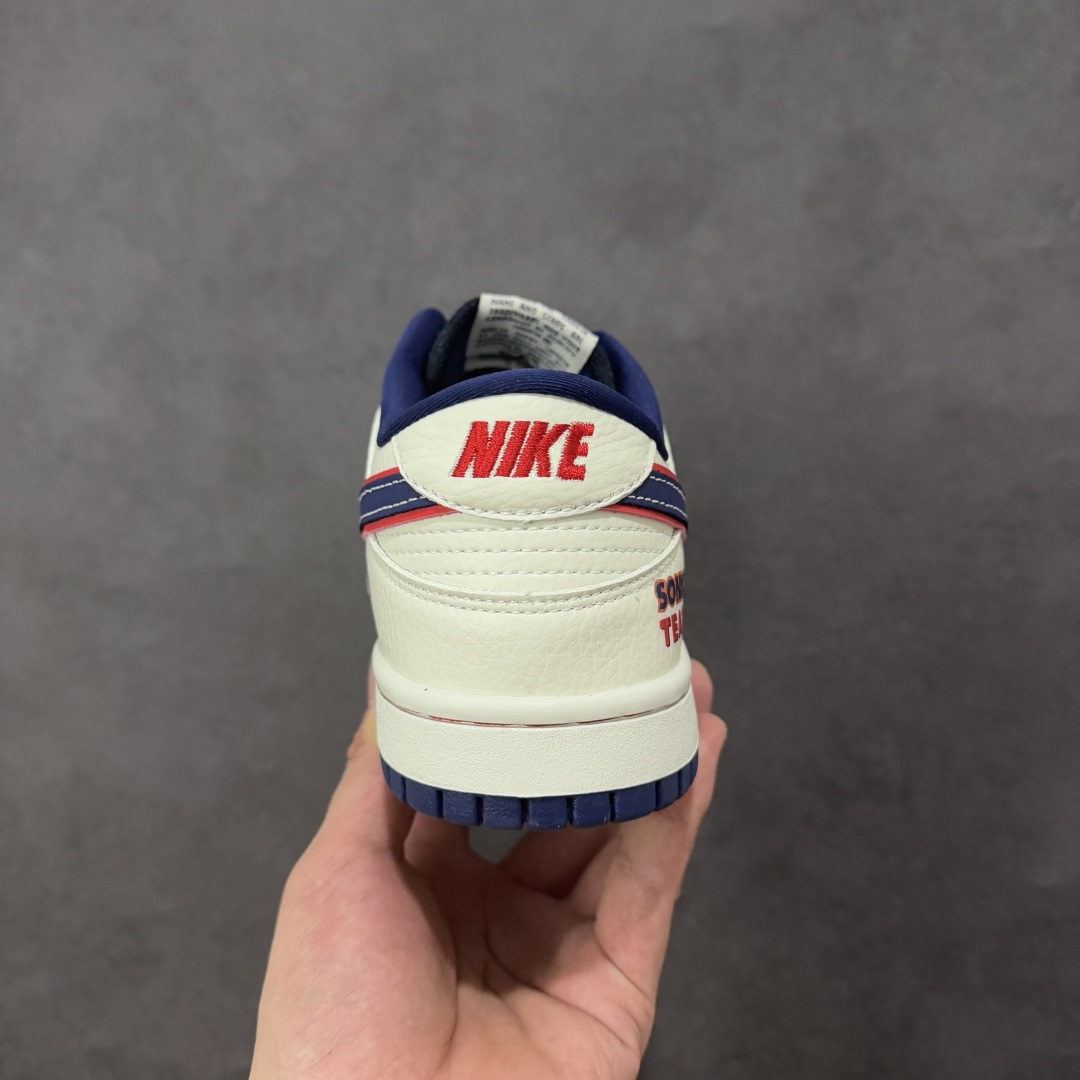 图片[4]-【定制版】Nike SB Dunk Low“LV 索尼克 三方联名——奶白绛蓝” 高端定制 低帮休闲板鞋 定制鞋盒 大厂纯原品质出货 超高清洁度 皮料切割干净无任何毛边 细节完美 货号：NH0601-479 尺码： 36 36.5 37.5 38 38.5 39 40 40.5 41 42 42.5 43 44 44.5 45-选品中心