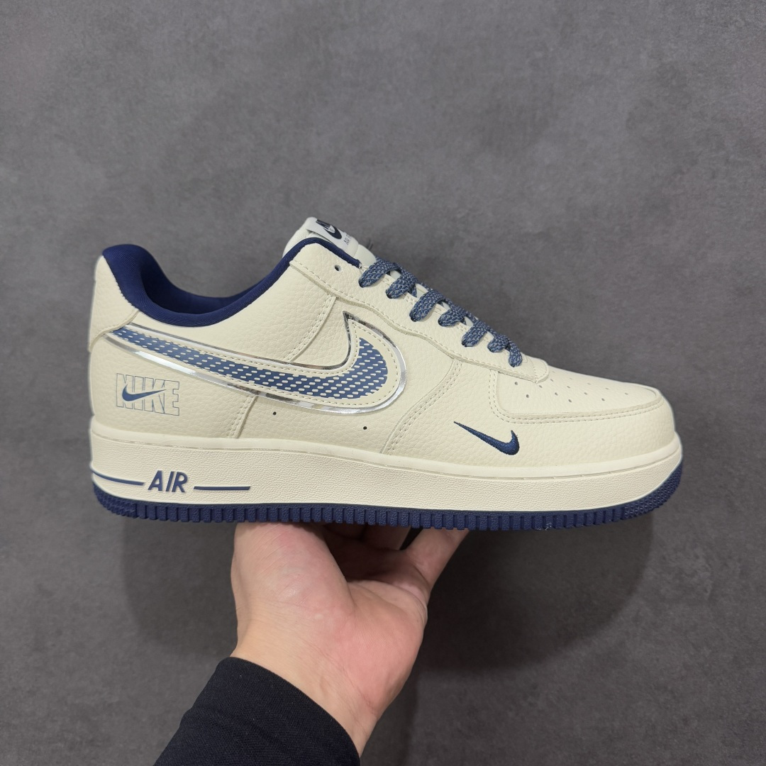 【定制版】NIke Air Force 1 '07 Low “NIKE银——米蓝星际”空军一号 低帮 运