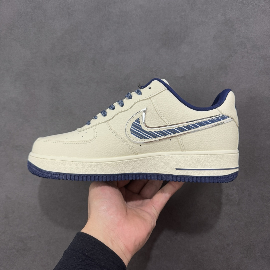 【定制版】NIke Air Force 1 '07 Low “NIKE银——米蓝星际”空军一号 低帮 运