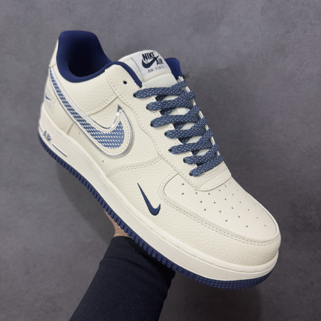 【定制版】NIke Air Force 1 '07 Low “NIKE银——米蓝星际”空军一号 低帮 运