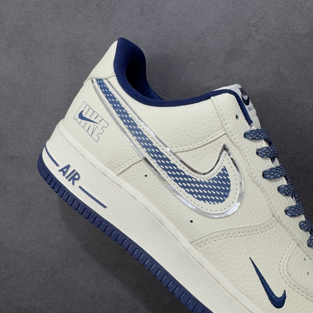 【定制版】NIke Air Force 1 '07 Low “NIKE银——米蓝星际”空军一号 低帮 运