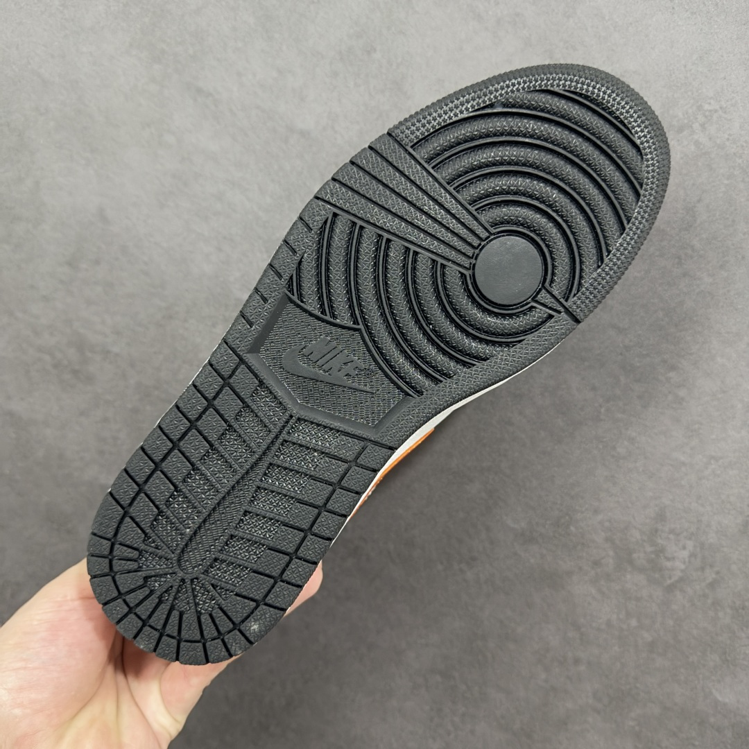 图片[9]-【头层H版】Air Jordan 1 mid AJ1中帮系列 黑白橙扣碎 554724-058 性价比天花板 头层好品质 一个月开胶免费换新 从报货开始算起 大底战损版除外！ 售后保障 闭眼冲就完事 尺码：36-46-选品中心