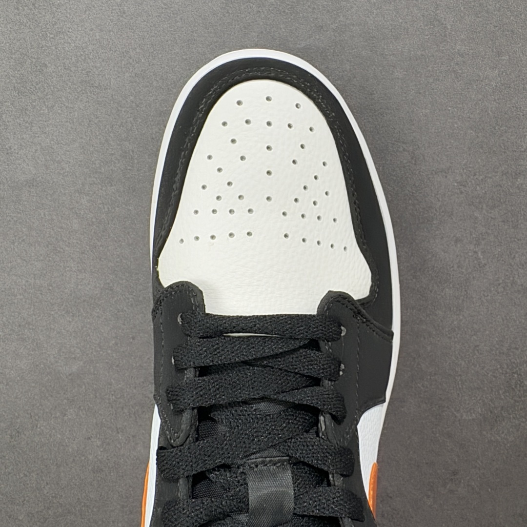 图片[8]-【头层H版】Air Jordan 1 mid AJ1中帮系列 黑白橙扣碎 554724-058 性价比天花板 头层好品质 一个月开胶免费换新 从报货开始算起 大底战损版除外！ 售后保障 闭眼冲就完事 尺码：36-46-选品中心