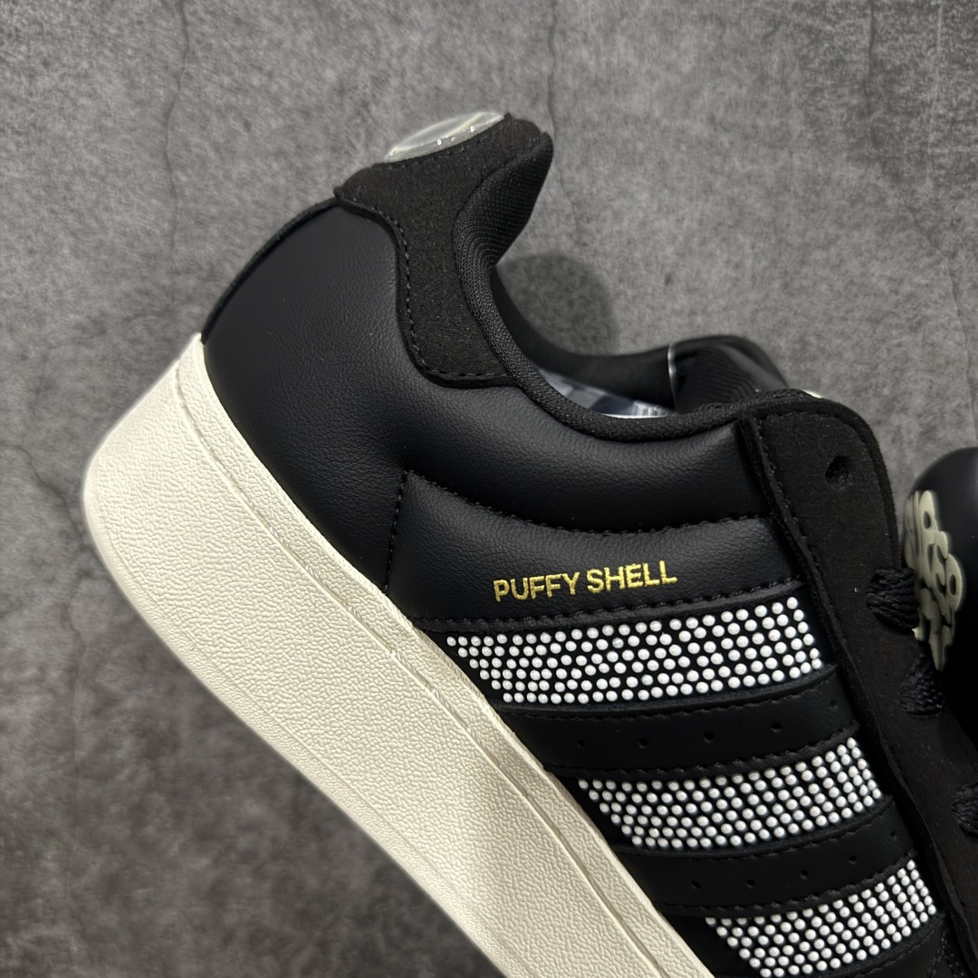 图片[7]-【首发版】GALI x adidas originals SUPERSTAR PUFFY SHELL 贝壳头系列 厚底三叶草低帮经典百搭休闲运动板鞋 货号：KJ6976 号码：36-44-选品中心