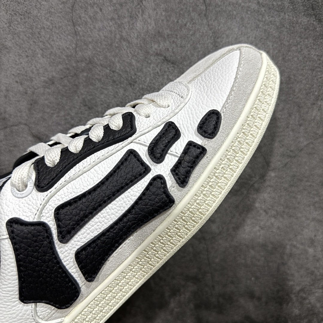 纯原莞产Amiri 2025 sunset skate情侣款星星鞋骨头德训鞋微面包形体，多层真皮制作的骨