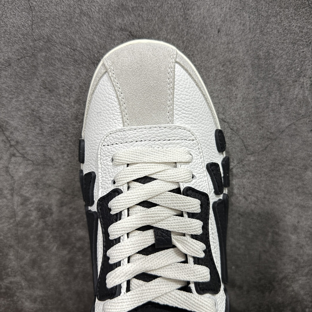 纯原莞产Amiri 2025 sunset skate情侣款星星鞋骨头德训鞋微面包形体，多层真皮制作的骨