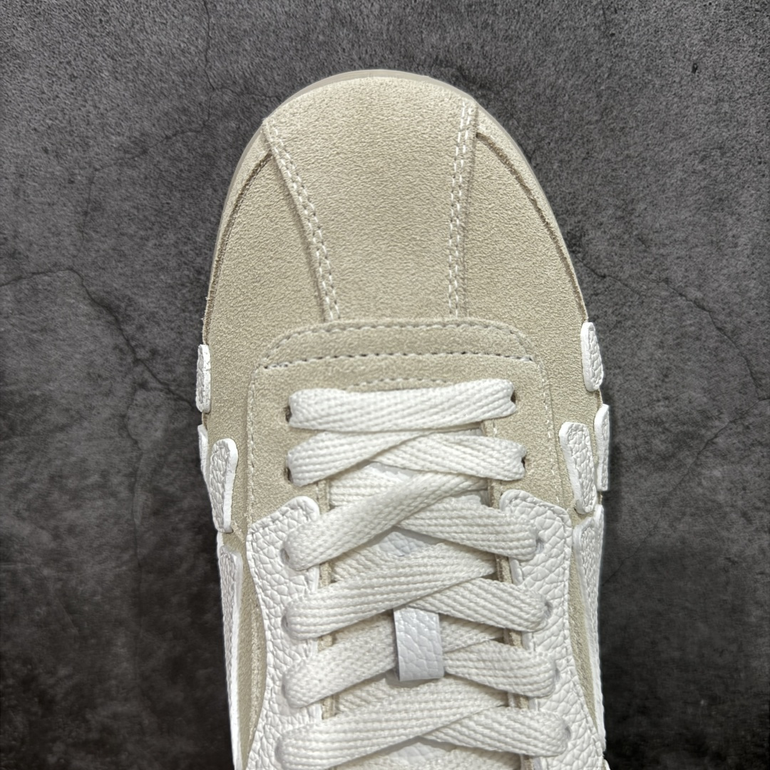 纯原莞产Amiri 2025 sunset skate情侣款星星鞋骨头德训鞋微面包形体，多层真皮制作的骨