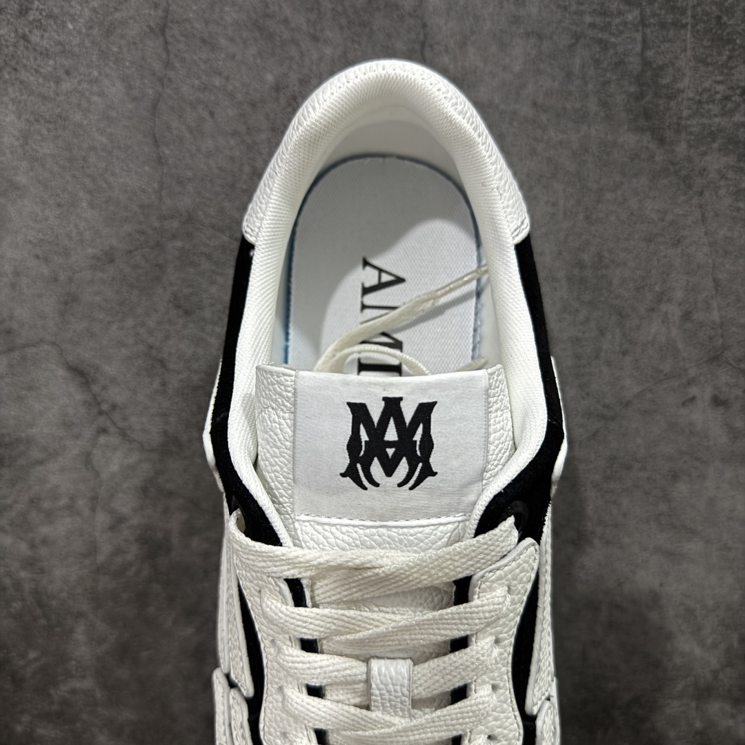 纯原莞产Amiri 2025 sunset skate情侣款星星鞋骨头德训鞋微面包形体，多层真皮制作的骨