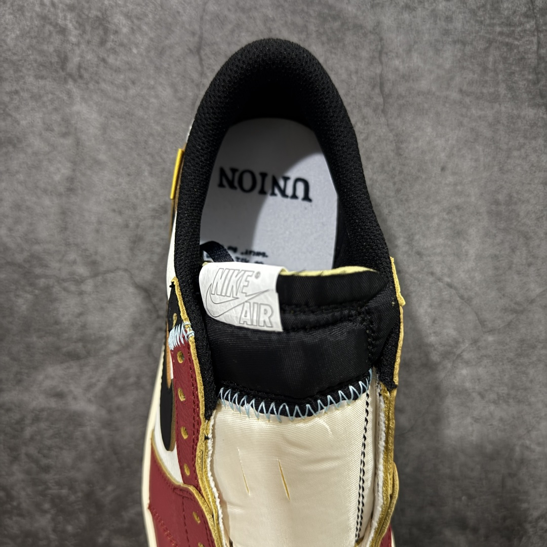 【纯原】Union x Air Jordan 低帮白蓝红 AJ1低邦 男女同款 乔丹篮球鞋系列 HQ69