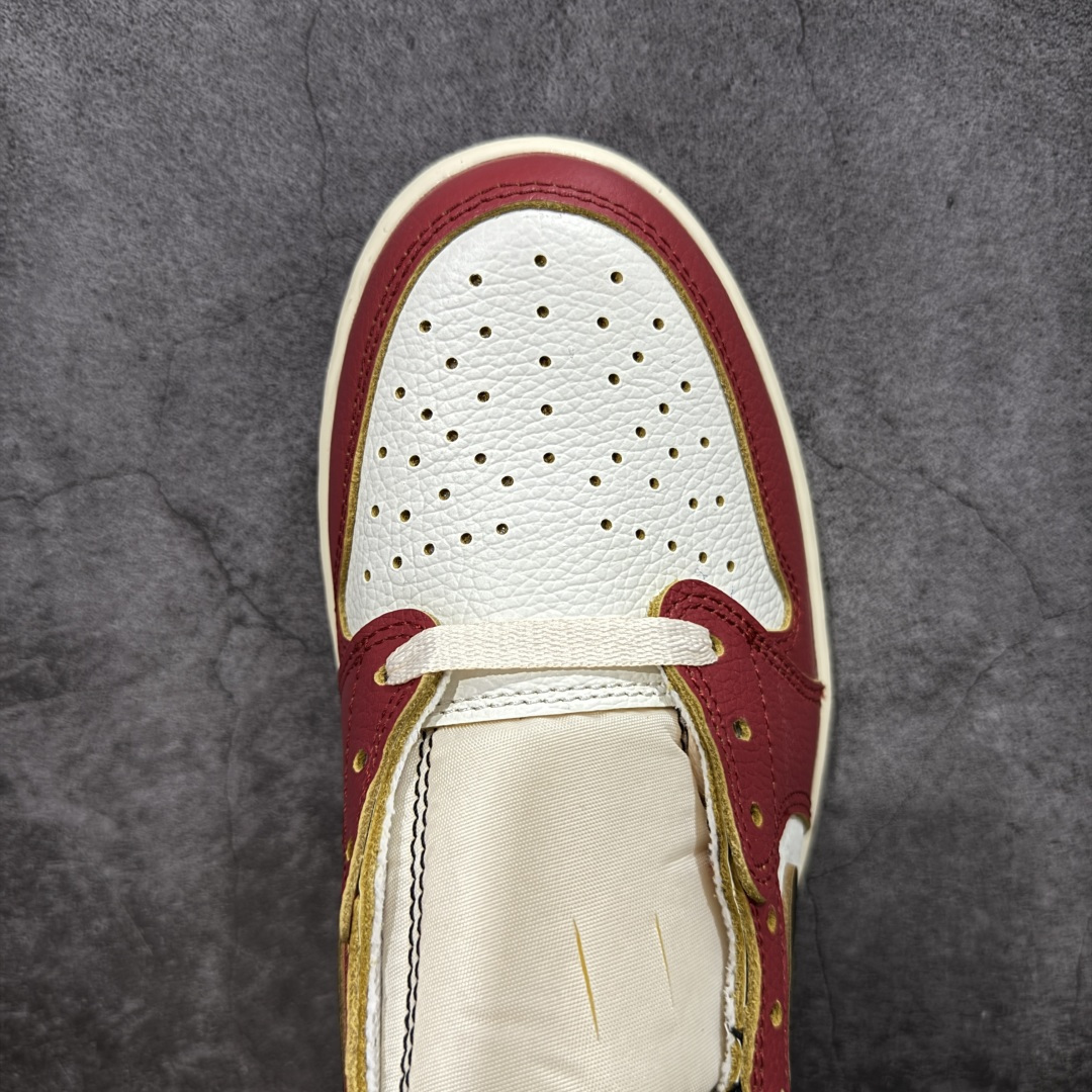 【纯原】Union x Air Jordan 低帮白蓝红 AJ1低邦 男女同款 乔丹篮球鞋系列 HQ69