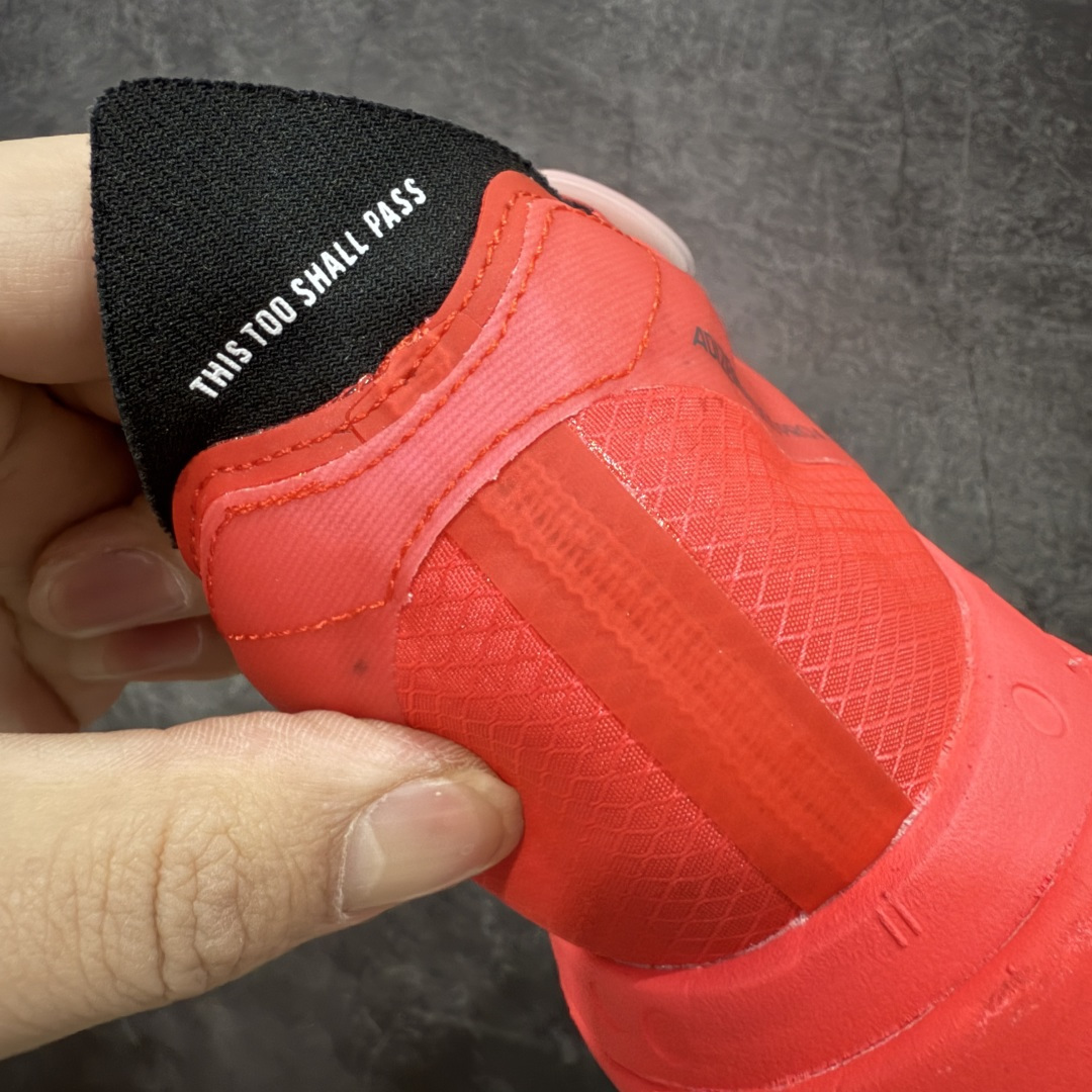 【纯原】Adidas Adizero Adios Pro 4 M竞训跑步鞋 红黑色 JR6368市场独一