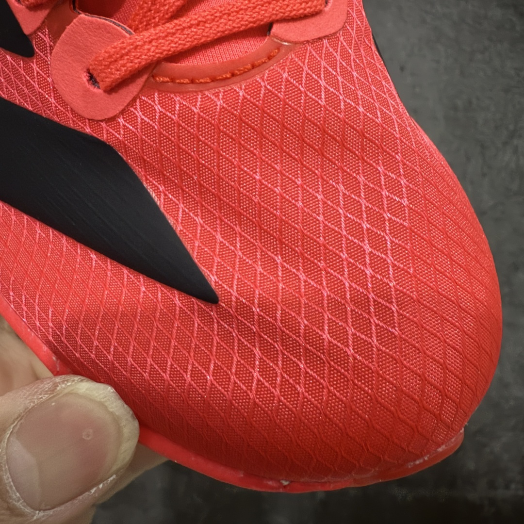 【纯原】Adidas Adizero Adios Pro 4 M竞训跑步鞋 红黑色 JR6368市场独一