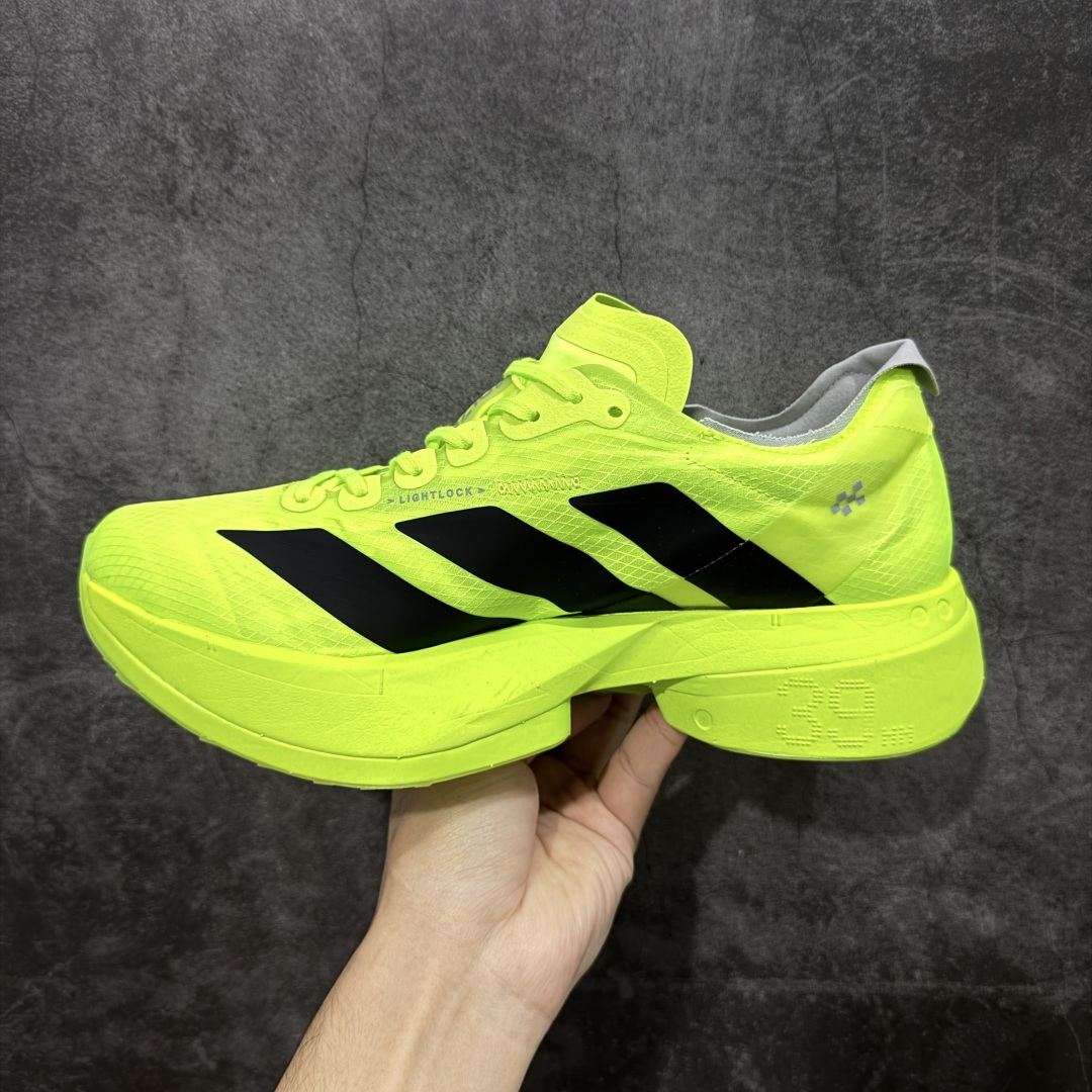 【纯原】Adidas Adizero Adios Pro 4 M竞训跑步鞋 银红色 JR6364市场独一