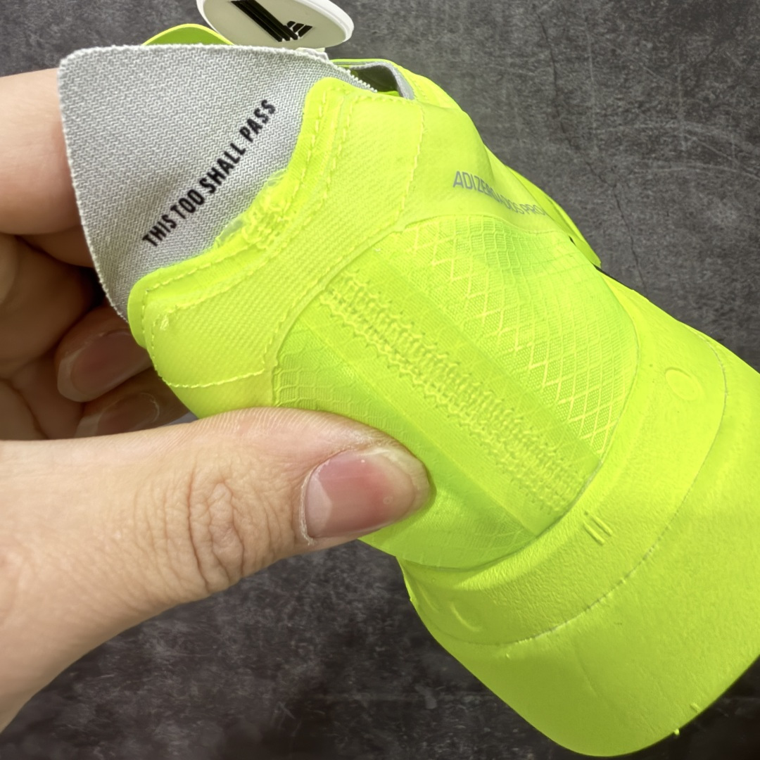 【纯原】Adidas Adizero Adios Pro 4 M竞训跑步鞋 银红色 JR6364市场独一