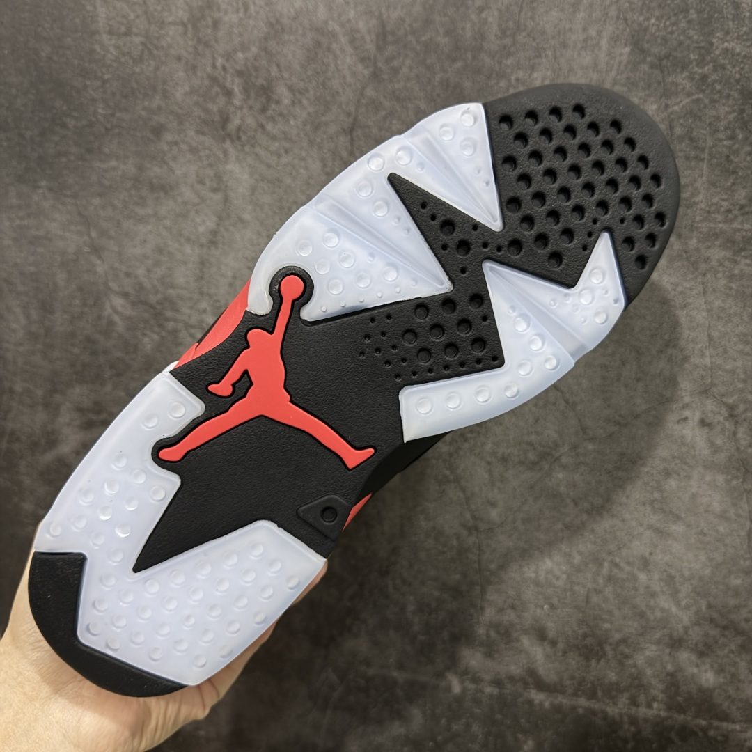 【外贸纯原版】Air Jordan AJ6 Retro 反转红外线2026复刻黑红 CT8529-001