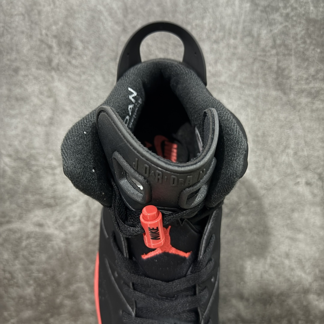 【外贸纯原版】Air Jordan AJ6 Retro 反转红外线2026复刻黑红 CT8529-001