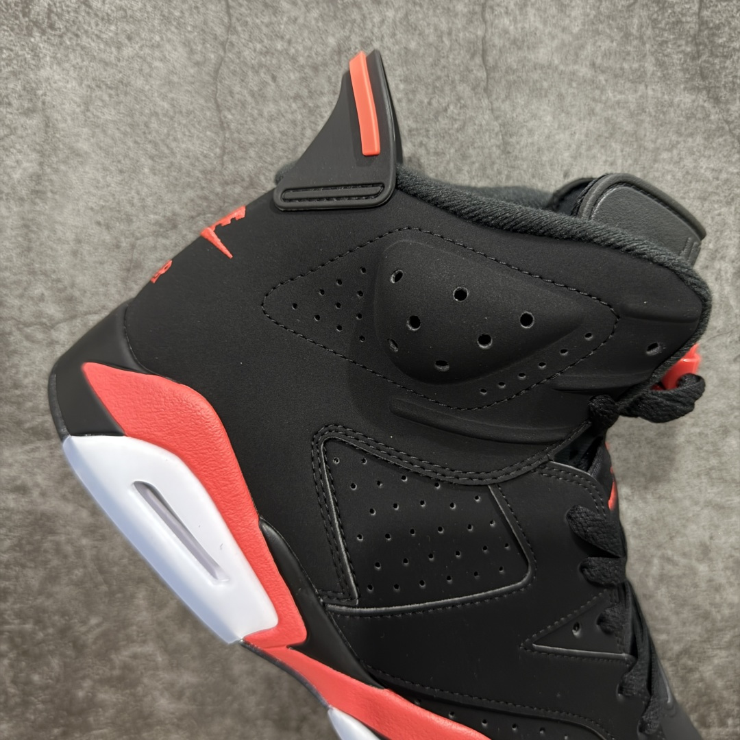【外贸纯原版】Air Jordan AJ6 Retro 反转红外线2026复刻黑红 CT8529-001