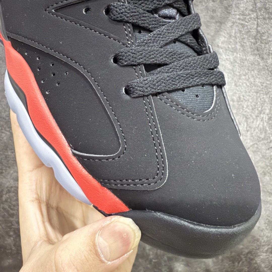 【外贸纯原版】 Air Jordan AJ6 Retro 反转红外线2026复刻黑红 CT8529-00