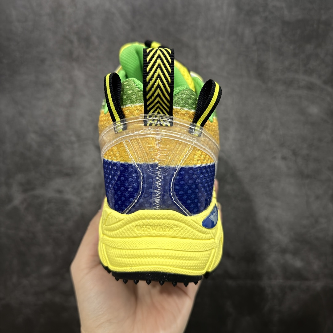 【纯原】Off-White OW最新款跑鞋 复古休闲鞋百分百原盒正确版 原楦原纸板数据开发 4层分离大底