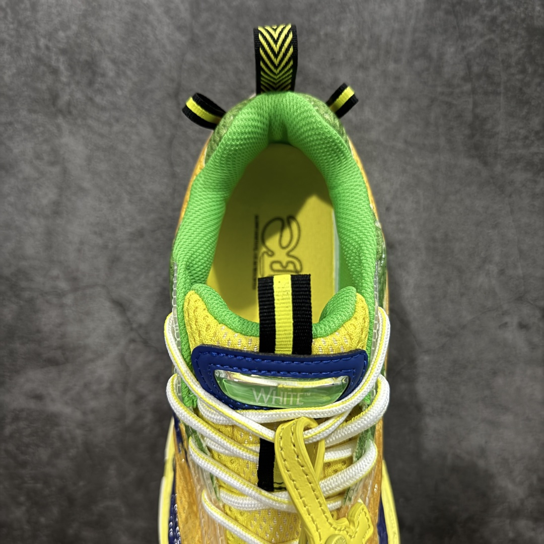 【纯原】Off-White OW最新款跑鞋 复古休闲鞋百分百原盒正确版 原楦原纸板数据开发 4层分离大底