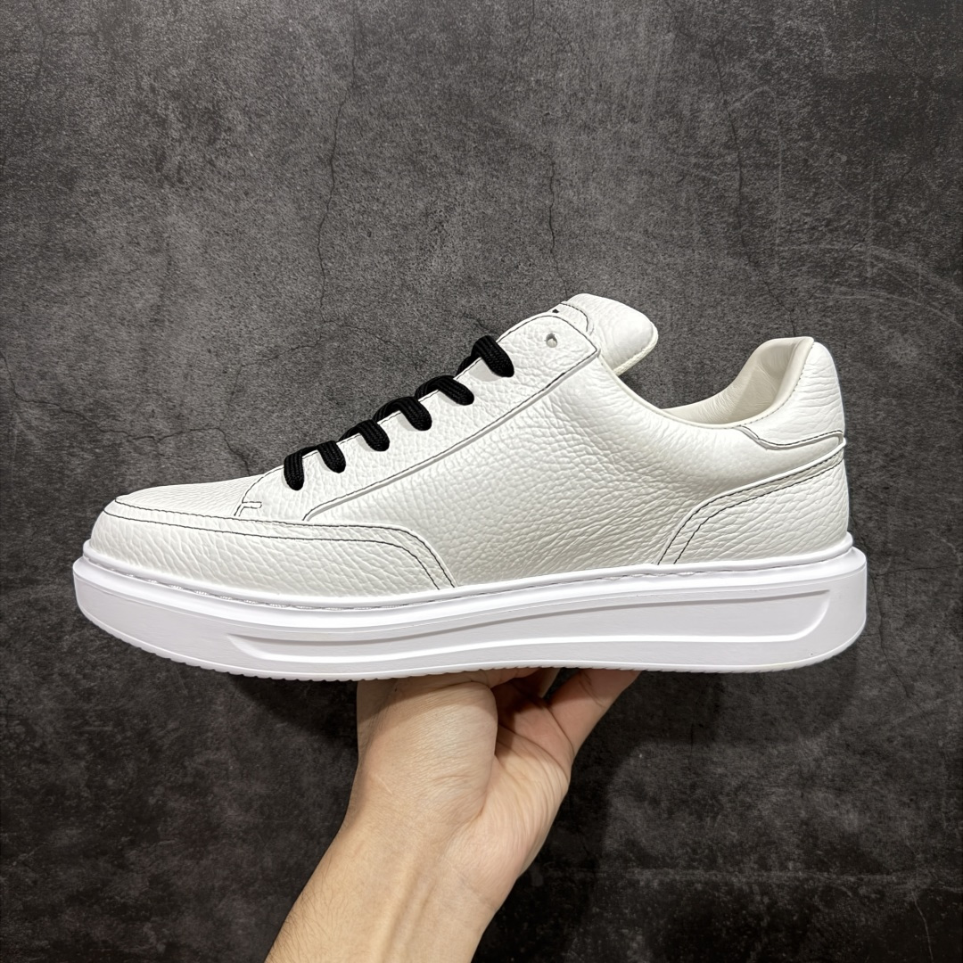 图片[2]-【海淘代购版】LOUIS VUITTON LV Beverly Hills 牛皮 圆头系带 低帮 时尚板鞋 男款 白色 海淘代购同渠道品质 高端零售 外贸充正专供 原版购入开发 ZP级全套包装 完美楦型 正确卡色 大底TPU 质感媲美原版 细节与原版一致 请注意区分市面通货材 尺码：38 39 40 41 42 43 44 45 46-选品中心