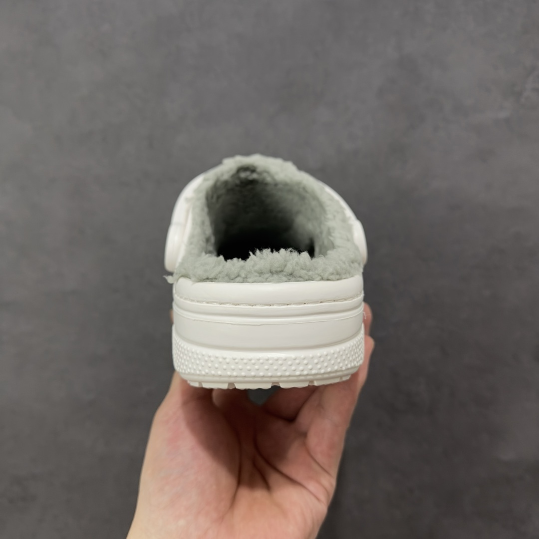 图片[4]-【加毛版】Crocs卡骆驰 明星加绒 透气洞洞运动凉鞋 透明防水袋包装 注意配件需单独购买 同步官方尺码：M4（36-37） M5（37-38）M6（38-39）M7（39-40）M8（41-42）M9（42-43）M10（43-44）标准码-选品中心