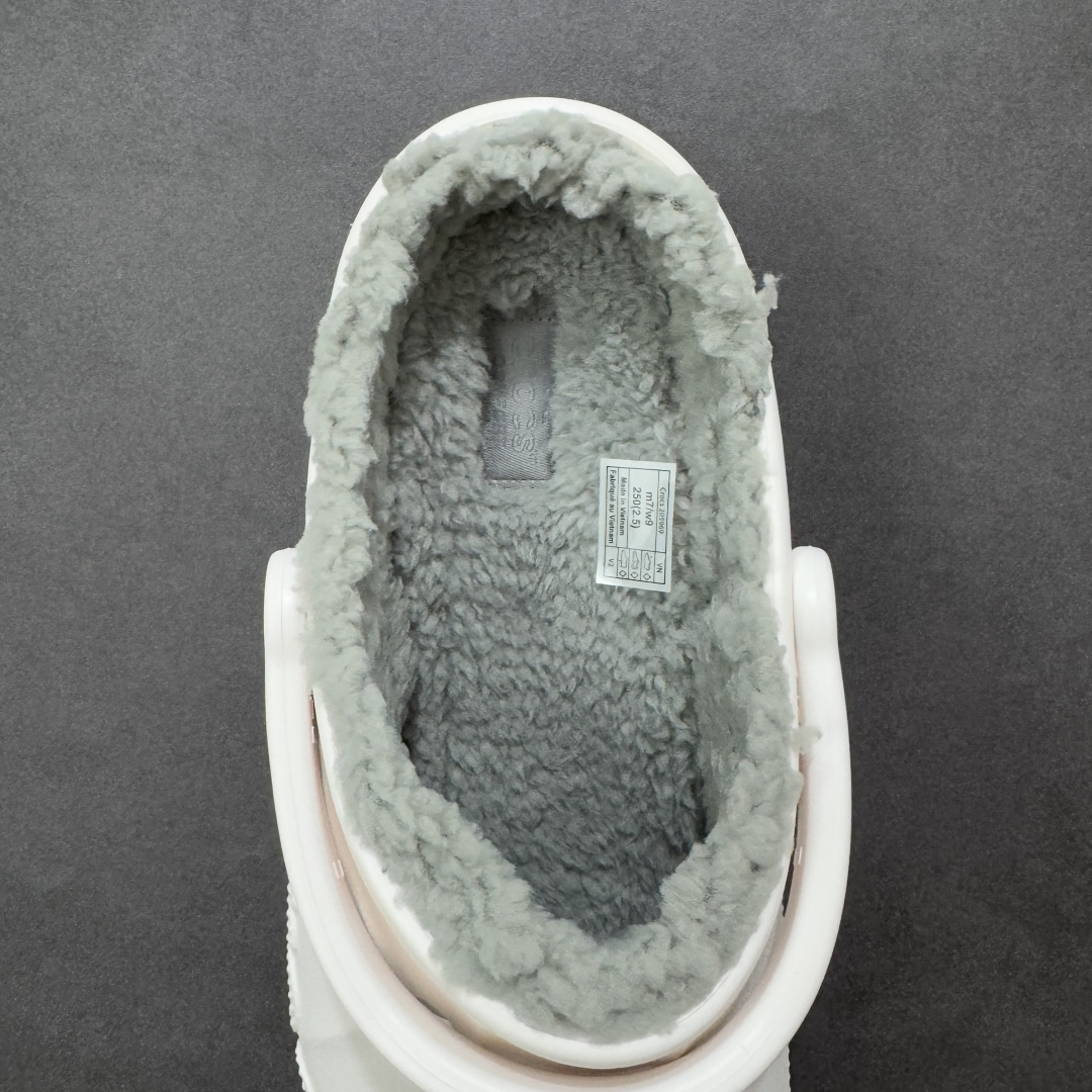 图片[7]-【加毛版】Crocs卡骆驰 明星加绒 透气洞洞运动凉鞋 透明防水袋包装 注意配件需单独购买 同步官方尺码：M4（36-37） M5（37-38）M6（38-39）M7（39-40）M8（41-42）M9（42-43）M10（43-44）标准码-选品中心