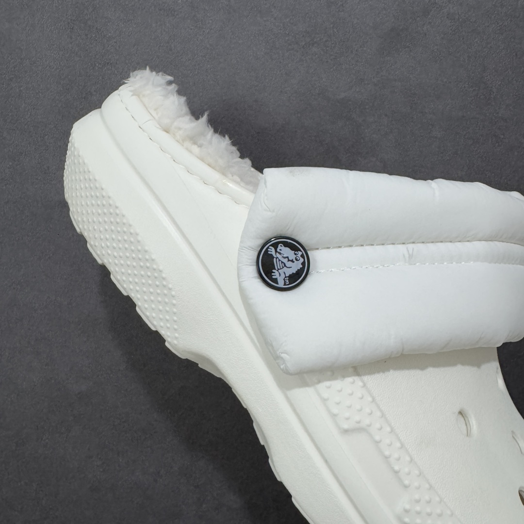 图片[6]-【加毛版】Crocs卡骆驰 明星加绒 透气洞洞运动凉鞋 透明防水袋包装 注意配件需单独购买 同步官方尺码：M4（36-37） M5（37-38）M6（38-39）M7（39-40）M8（41-42）M9（42-43）M10（43-44）标准码-选品中心