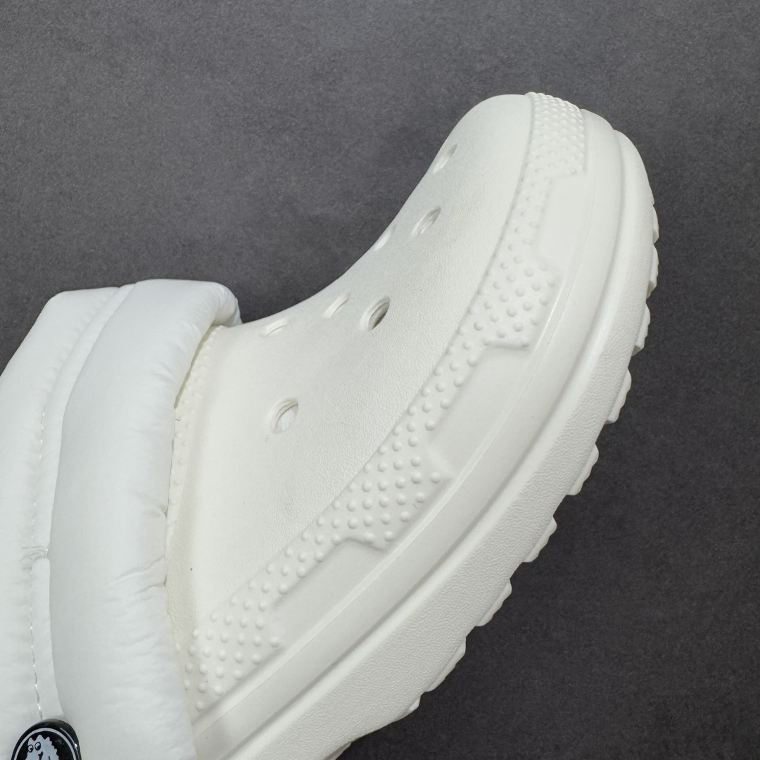 图片[5]-【加毛版】Crocs卡骆驰 明星加绒 透气洞洞运动凉鞋 透明防水袋包装 注意配件需单独购买 同步官方尺码：M4（36-37） M5（37-38）M6（38-39）M7（39-40）M8（41-42）M9（42-43）M10（43-44）标准码-选品中心