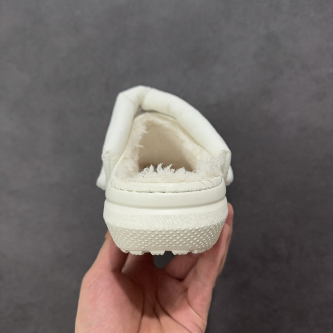 图片[4]-【加毛版】Crocs卡骆驰 明星加绒 透气洞洞运动凉鞋 透明防水袋包装 注意配件需单独购买 同步官方尺码：M4（36-37） M5（37-38）M6（38-39）M7（39-40）M8（41-42）M9（42-43）M10（43-44）标准码-选品中心