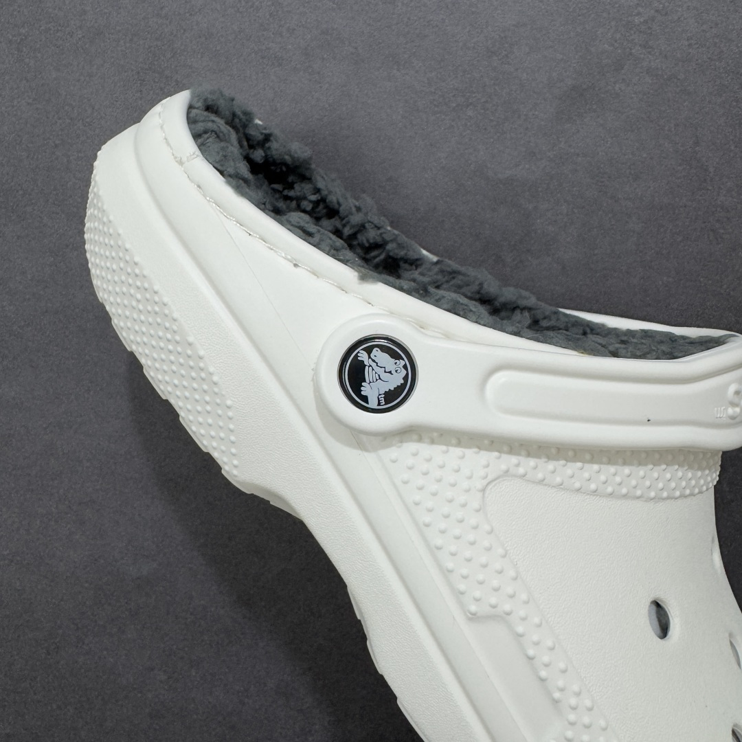 图片[6]-【加毛版】Crocs卡骆驰 明星加绒 透气洞洞运动凉鞋 透明防水袋包装 注意配件需单独购买 同步官方尺码：M4（36-37） M5（37-38）M6（38-39）M7（39-40）M8（41-42）M9（42-43）M10（43-44）标准码-选品中心