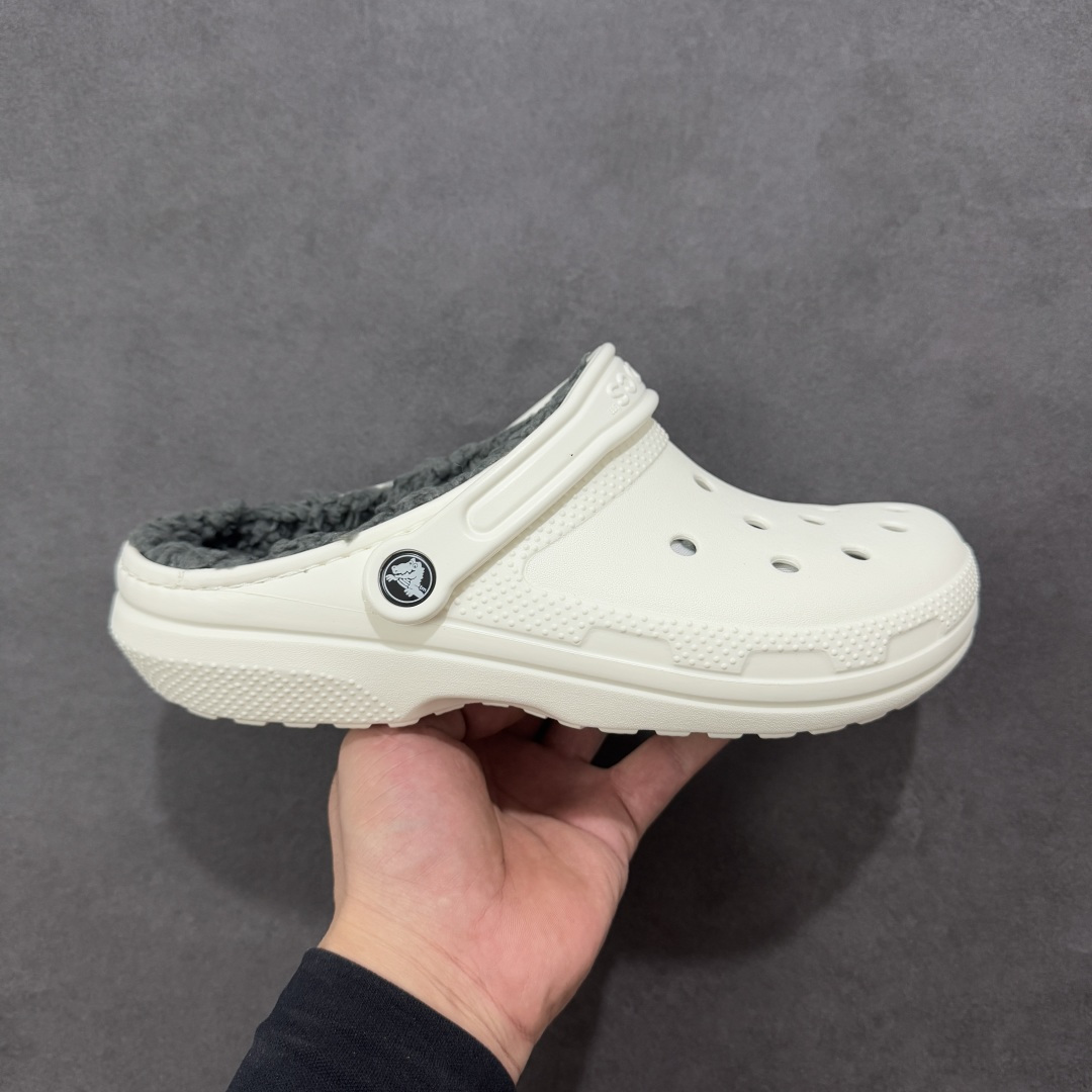 【加毛版】Crocs卡骆驰 明星加绒 透气洞洞运动凉鞋 透明防水袋包装 注意配件需单独购买 同步官方尺码:M4(36-37) M5(37-38)M6(38-39)M7(39-40)M8(41-42)M9(42-43)M10(43-44)标准码-选品中心