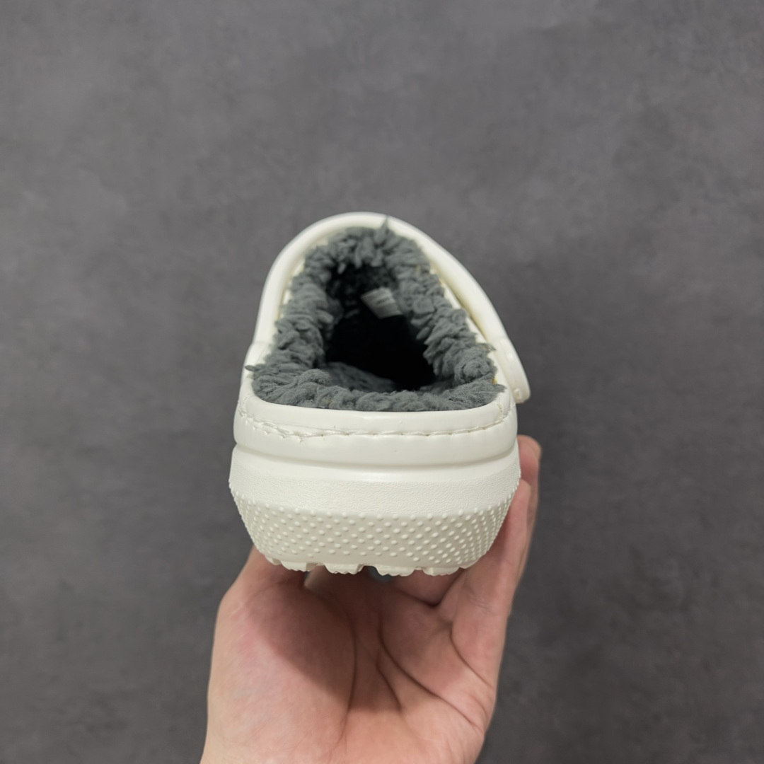 图片[4]-【加毛版】Crocs卡骆驰 明星加绒 透气洞洞运动凉鞋 透明防水袋包装 注意配件需单独购买 同步官方尺码：M4（36-37） M5（37-38）M6（38-39）M7（39-40）M8（41-42）M9（42-43）M10（43-44）标准码-选品中心