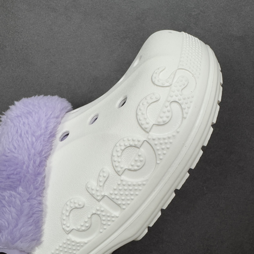 图片[5]-【加毛版】Crocs卡骆驰 明星加绒 透气洞洞运动凉鞋 透明防水袋包装 注意配件需单独购买 同步官方尺码：M4（36-37） M5（37-38）M6（38-39）M7（39-40）M8（41-42）M9（42-43）M10（43-44）标准码-选品中心