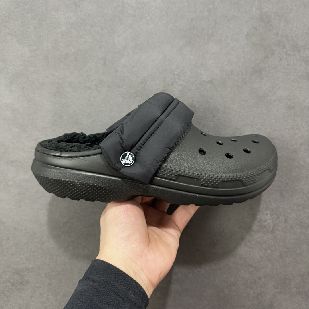 【加毛版】Crocs卡骆驰 明星加绒 透气洞洞运动凉鞋 透明防水袋包装 注意配件需单独购买 同步官方尺码:M4(36-37) M5(37-38)M6(38-39)M7(39-40)M8(41-42)M9(42-43)M10(43-44)标准码-选品中心