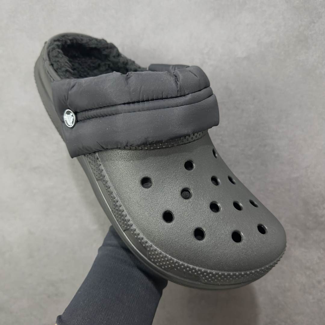 图片[3]-【加毛版】Crocs卡骆驰 明星加绒 透气洞洞运动凉鞋 透明防水袋包装 注意配件需单独购买 同步官方尺码：M4（36-37） M5（37-38）M6（38-39）M7（39-40）M8（41-42）M9（42-43）M10（43-44）标准码-选品中心