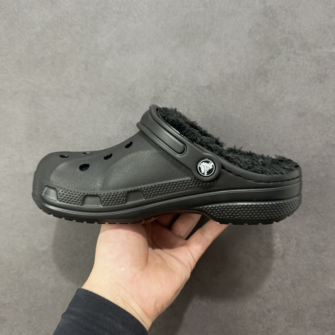 图片[2]-【加毛版】Crocs卡骆驰 明星加绒 透气洞洞运动凉鞋 透明防水袋包装 注意配件需单独购买 同步官方尺码：M4（36-37） M5（37-38）M6（38-39）M7（39-40）M8（41-42）M9（42-43）M10（43-44）标准码-选品中心