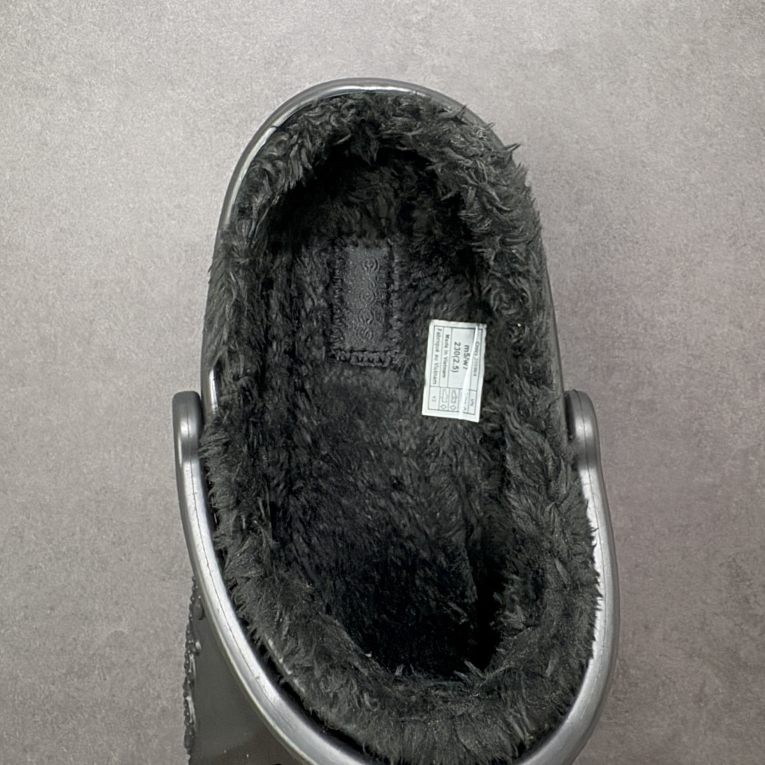 图片[7]-【加毛版】Crocs卡骆驰 明星加绒 透气洞洞运动凉鞋 透明防水袋包装 注意配件需单独购买 同步官方尺码：M4（36-37） M5（37-38）M6（38-39）M7（39-40）M8（41-42）M9（42-43）M10（43-44）标准码-选品中心